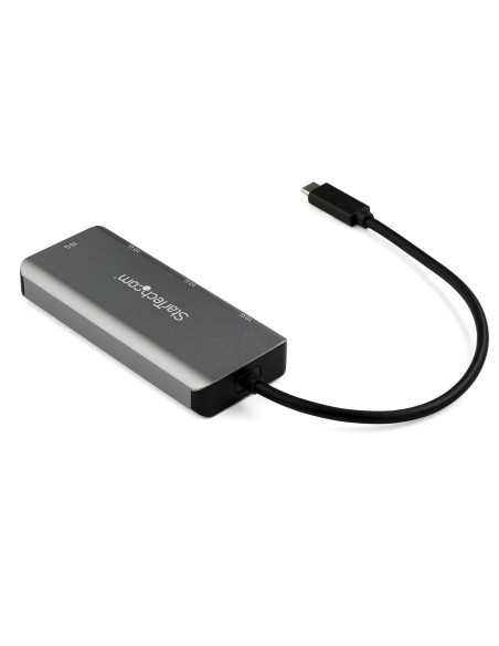 StarTech.com Hub USB C de 4 puertos - 2x USB A y 2x USB C - Concentrador USB Tipo C 3.2 Gen 2 SuperSpeed de 10Gbps Alimentado