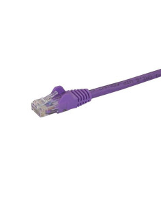 StarTech.com Cable de Red de 0,5m Púrpura Cat6 UTP Ethernet Gigabit RJ45 sin Enganches 2