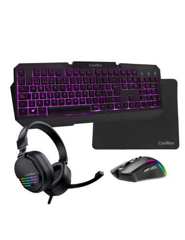 CoolBox GAMING KIT XWING2 TEC+RAT+AUR+ALF