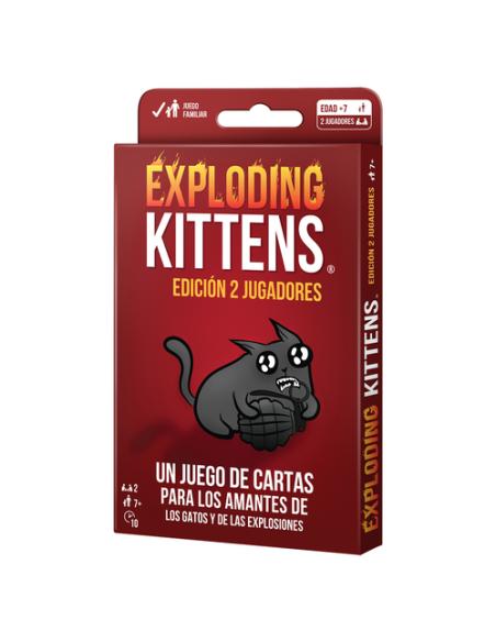 Asmodee Exploding Kittens EKIEK09ES juego de tablero Exploding Kittens Edición 2 Jugadores 10 min Juego De Cartas Partido