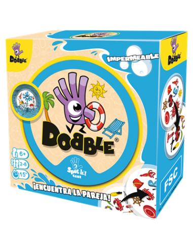 Asmodee Dobble Impermeable 15 min Juego De Cartas Lógico