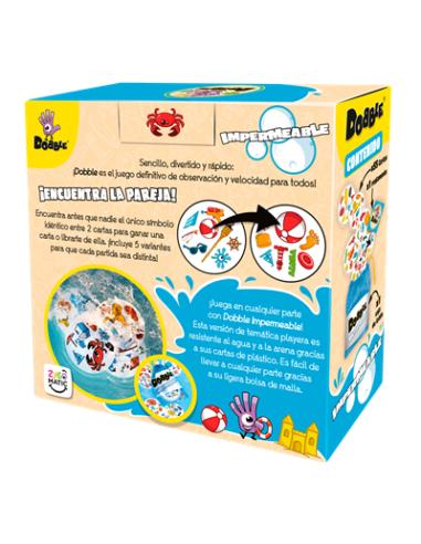 Asmodee Dobble Impermeable 15 min Juego De Cartas Lógico