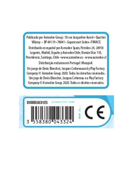 Asmodee Dobble Impermeable 15 min Juego De Cartas Lógico