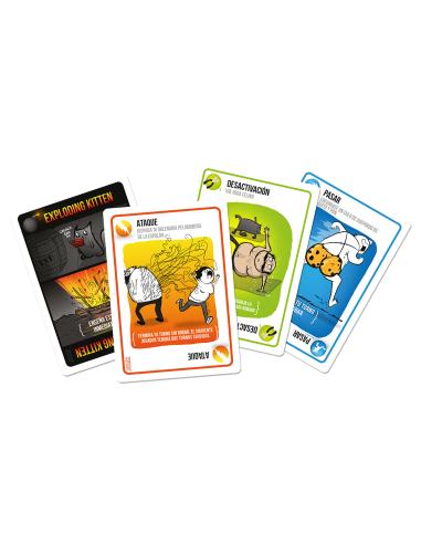 Asmodee Exploding Kittens EKIEK01ES juego de tablero 15 min Juego De Cartas Partido