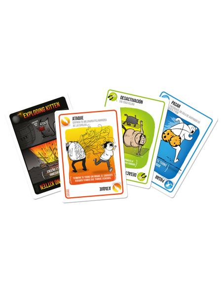 Asmodee Exploding Kittens EKIEK01ES juego de tablero 15 min Juego De Cartas Partido