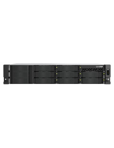 QNAP TS-855EU-8G servidor de almacenamiento NAS Bastidor (2U) Intel Atom® C5125 8 GB DDR4 0 TB QuTS hero Negro