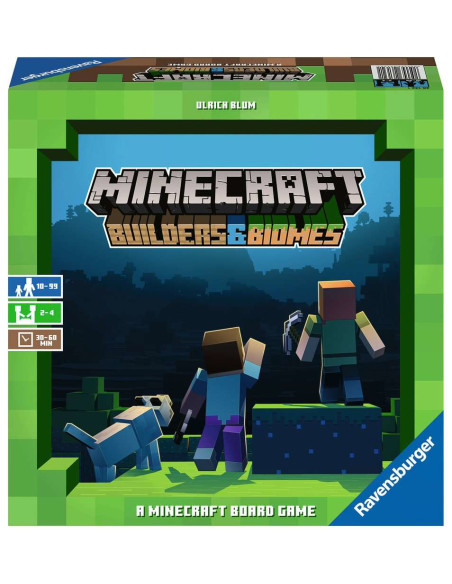 Ravensburger Minecraft Builders & Biomes Juego de mesa Juego de fichas
