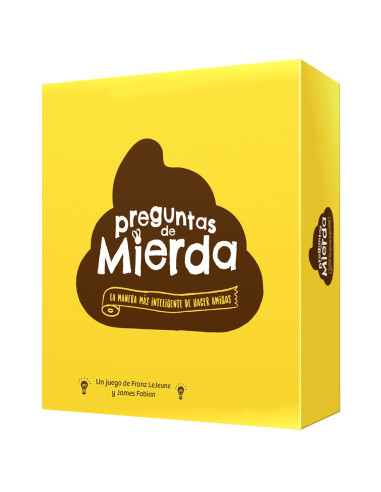 Asmodee Preguntas de mierda Preguntas de mierda 2ª edición Juego De Cartas Partido