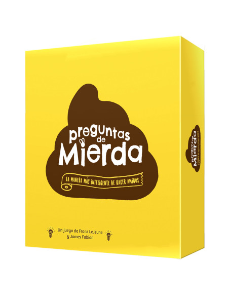 Asmodee Preguntas de mierda Preguntas de mierda 2ª edición Juego De Cartas Partido