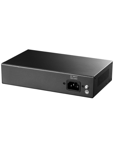 Cudy FS1006P switch Fast Ethernet (10 100) Energía sobre Ethernet (PoE) Negro