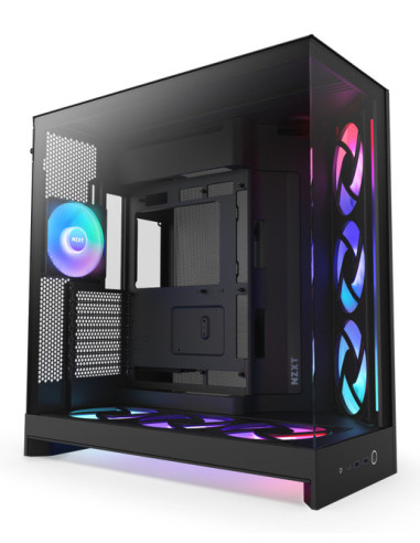 NZXT H9 Flow RGB+ Midi Tower Negro
