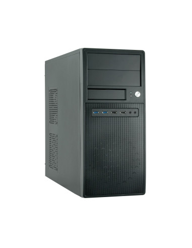 Chieftec CG-04B-OP carcasa de ordenador Midi Tower Negro