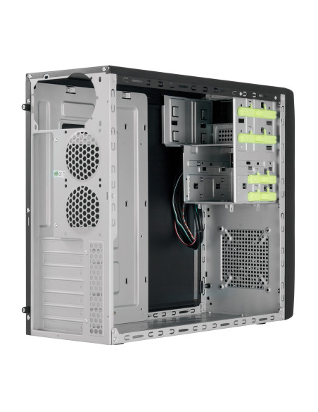 Chieftec CG-04B-OP carcasa de ordenador Midi Tower Negro