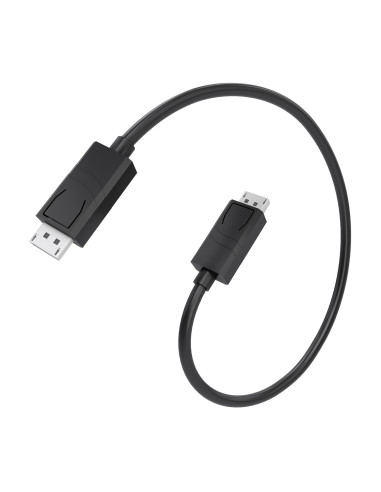 AISENS Cable DisplayPort CCS V1.4 8K@60Hz, DP M-DP M, Negro, 0.6M