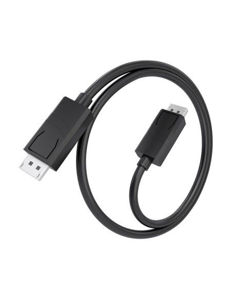 AISENS Cable DisplayPort CCS V1.4 8K@60Hz, DP M-DP M, Negro, 1.0m