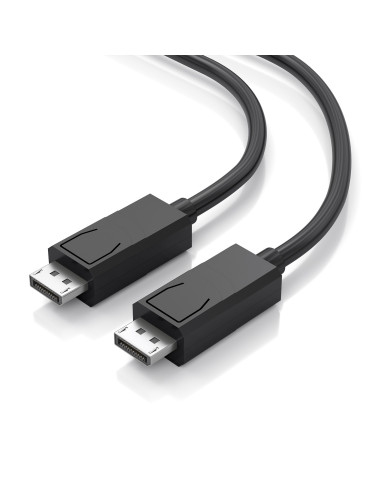 AISENS Cable DisplayPort CCS V1.4 8K@60Hz, DP M-DP M, Negro, 1.0m