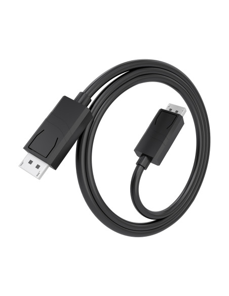 AISENS Cable DisplayPort CCS V1.4 8K@60Hz, DP M-DP M, Negro, 2.0m