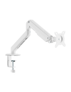 AISENS Soporte de Mesa Eco Contrapeso Giratorio e Inclinable para Monitor TV 9kg (3 PIVOTES, 1 BRAZO) de 17-32, Blanco 2