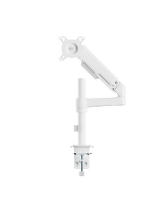 AISENS Soporte de Mesa Eco Contrapeso Giratorio e Inclinable para Monitor TV 9kg (3 PIVOTES, 1 BRAZO) de 17-32, Blanco 2