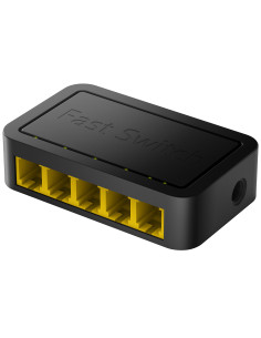 Cudy FS105D switch Fast Ethernet (10 100) Negro 2