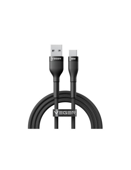 Veger Cable USB-A a USB-C carga rápida 66W para portátiles
