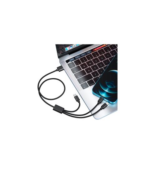 Veger VG-V303 Cable USB-A a USB-C Lightning y Micro-USB