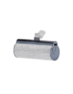 VEGER PlugOn-L VG-W0573-S PowerBank 5000mah Type-C connector built-in Plata