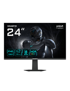 GIGABYTE GS24F14A Monitor Gaming 24” FHD - 1920 x 1080, 175Hz, 1ms, 400 cd m², FreeSync, HDR Ready, HDMI 2.0, DisplayPort 1.4