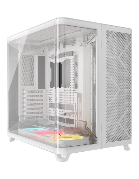 Corsair AIR 5400 LX-R RGB iCUE LINK Midi Tower Blanco