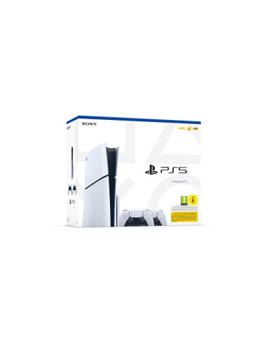 Sony Playstation 5 Slim 1 TB Wifi Negro, Blanco