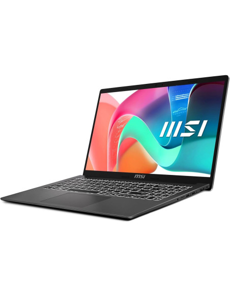 MSI Modern 15 F1MG-610ES Intel Core 7 150U Portátil 39,6 cm (15.6") Full HD 32 GB DDR4-SDRAM 1 TB SSD Wi-Fi 6E (802.11ax)