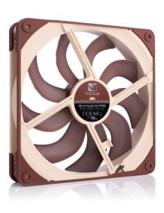 Noctua NF-A14X25 G2 PWM sistema de refrigeración para ordenador Carcasa del ordenador Ventilador 14 cm Beige 1 pieza(s) 2