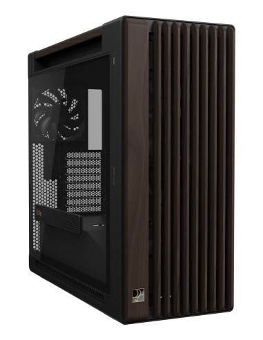 ASUS ProArt PA602 Wood Edition Modern Black - Tempered Glass Panel Midi Tower Negro, Madera
