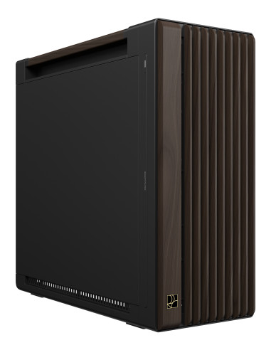ASUS ProArt PA602 Wood Edition Modern Black - Metal Panel Midi Tower Negro, Madera