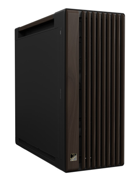 ASUS ProArt PA602 Wood Edition Modern Black - Metal Panel Midi Tower Negro, Madera