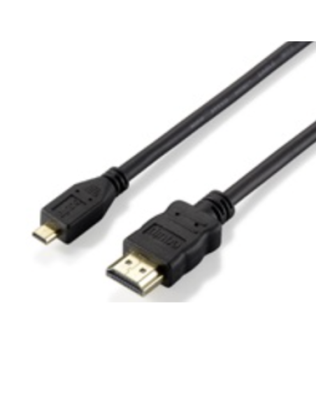 equip cable desde hdmi macho a micro hdmi macho longitud 2 metros 1.4 high speed