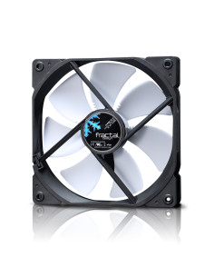 Fractal Design FD-FAN-DYN-GP14-WT sistema de refrigeración para ordenador Carcasa del ordenador Ventilador 14 cm Negro, Blanco