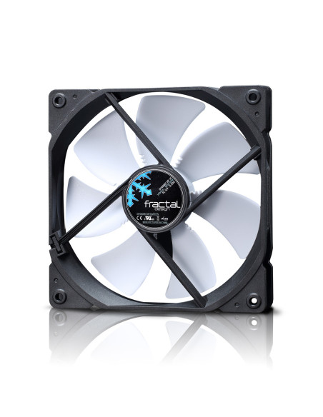 Fractal Design FD-FAN-DYN-GP14-WT sistema de refrigeración para ordenador Carcasa del ordenador Ventilador 14 cm Negro, Blanco