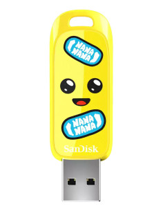 SanDisk SDCZIF-128G-G46 unidad flash USB 128 GB USB tipo A 3.2 Gen 1 (3.1 Gen 1) Amarillo
