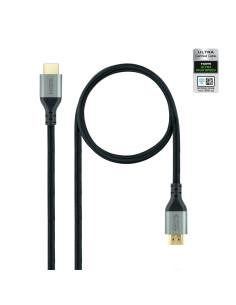Nanocable Cable HDMI 2.1 Certificado ULTRA HIGH SPEED A M-A M, Negro, 3 m