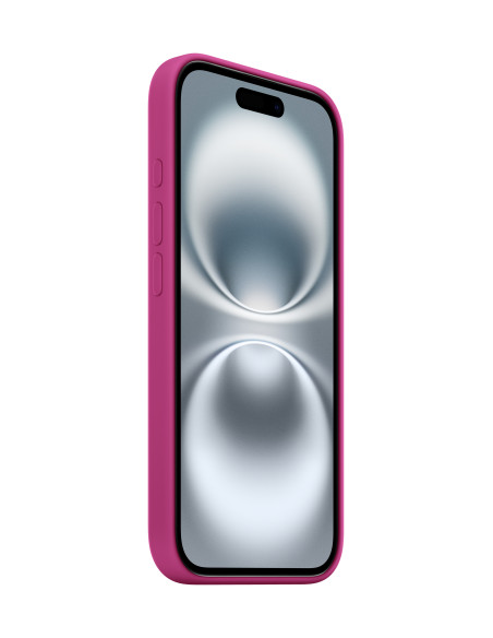 Apple Funda de silicona con MagSafe para el iPhone 16 - Fucsia