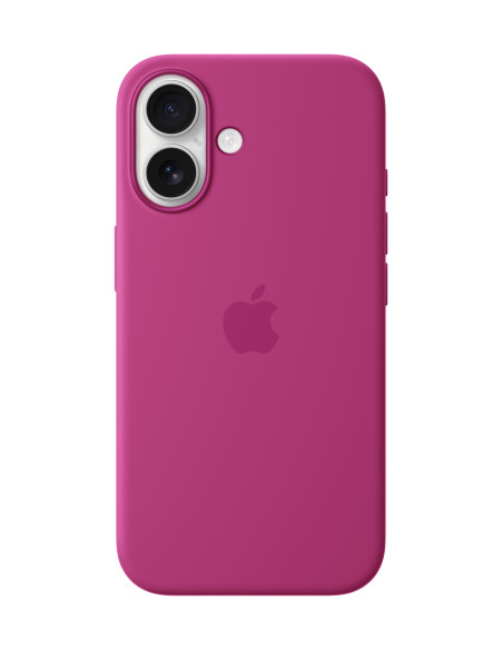 Apple Funda de silicona con MagSafe para el iPhone 16 - Fucsia