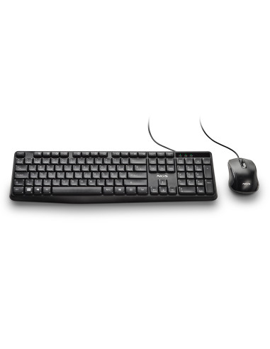 NGS COCOA KIT V2 teclado Ratón incluido Universal USB QWERTY Español Negro