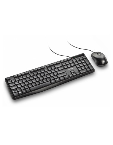 NGS COCOA KIT V2 teclado Ratón incluido Universal USB QWERTY Español Negro