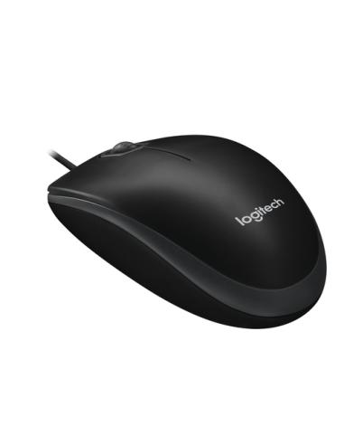 Logitech B100 ratón Oficina Ambidextro USB tipo A Óptico 800 DPI