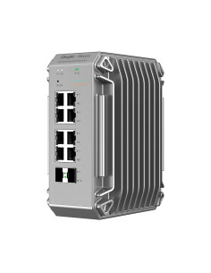 Ruijie Networks RG-NIS3100-8GT2SFP-HP switch Gestionado L2 Gigabit Ethernet (10 100 1000) Energía sobre Ethernet (PoE) Gris