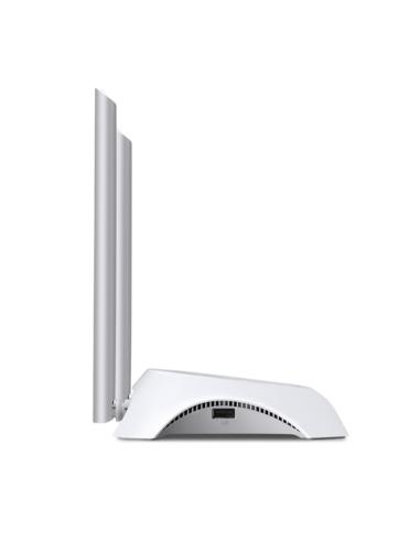 TP-Link TL-MR3420 router inalámbrico Ethernet rápido Banda única (2,4 GHz) Negro, Blanco