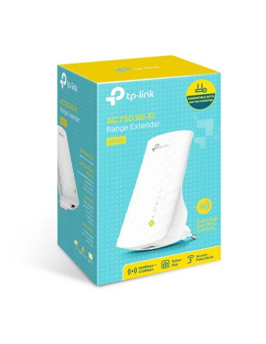 TP-Link RE200 ampliador de red Repetidor de red Blanco 10, 100 Mbit/s