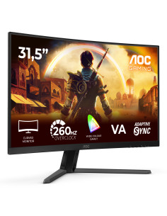 AOC G4 C32G42ZE pantalla para PC 80 cm (31.5") 1920 x 1080 Pixeles Full HD LED Negro, Rojo 2