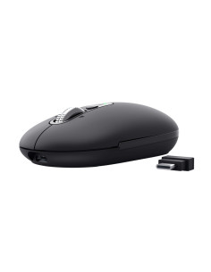 Trust Seron Slim Multi ratón Oficina Ambidextro RF Wireless + Bluetooth Óptico 3200 DPI 2